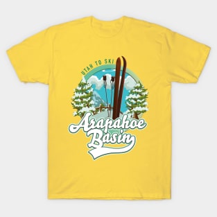 Arapahoe Basin Utah skiing logo T-Shirt